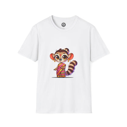 T-Shirt Femme - Maki en Sari Indien