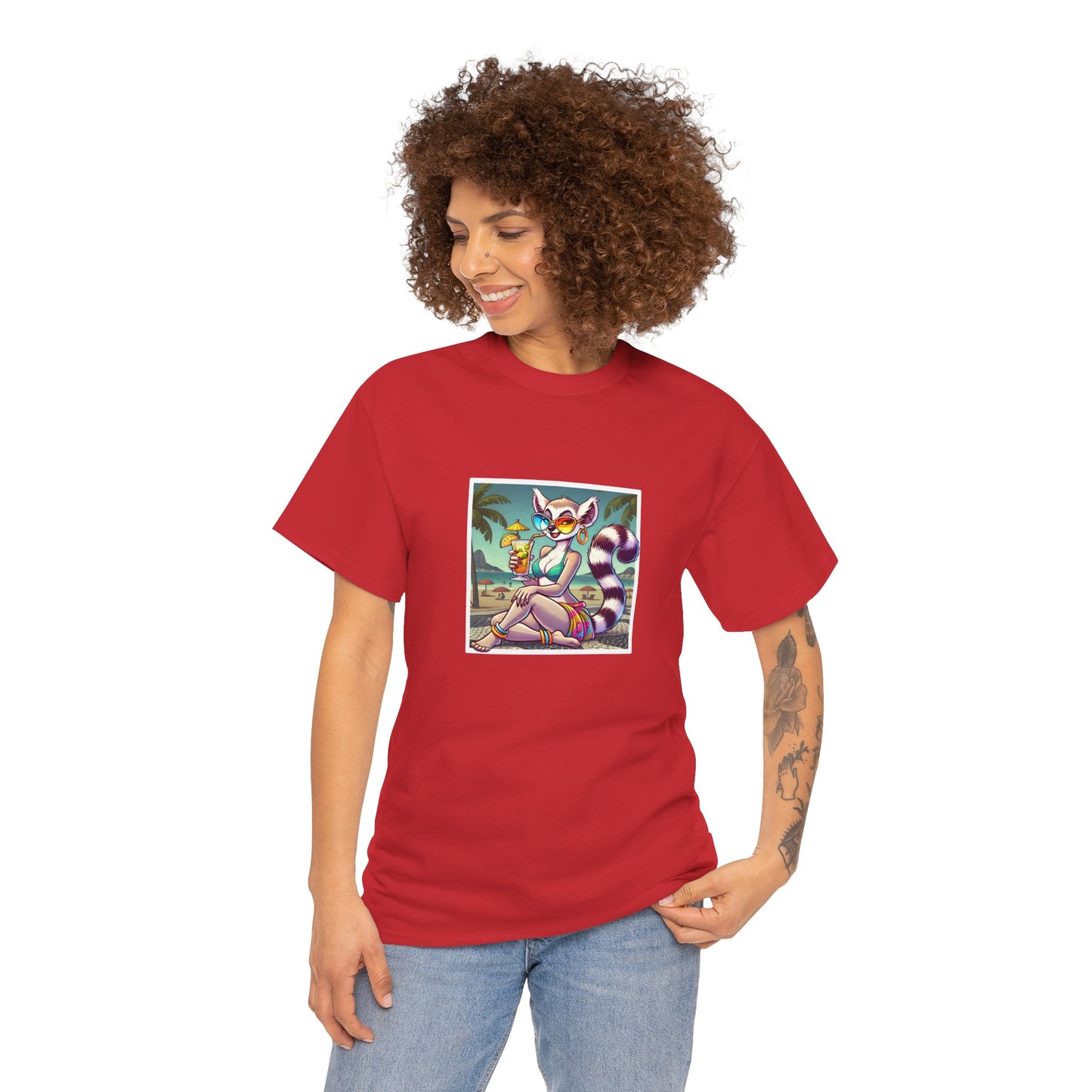 T-Shirt Femme - Maki & Caïpirinha à Copacabana