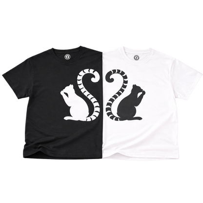 T-shirt Lémurien Miroir DROITE – Édition Saint-Valentin