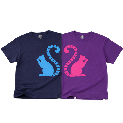 T-shirt Lémurien Miroir DROITE – Édition Saint-Valentin